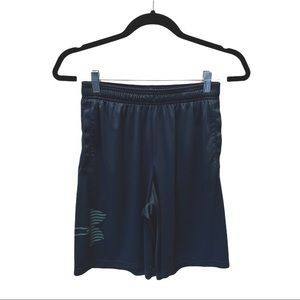 Under Armour Loose Teal Athletic Soft Shorts